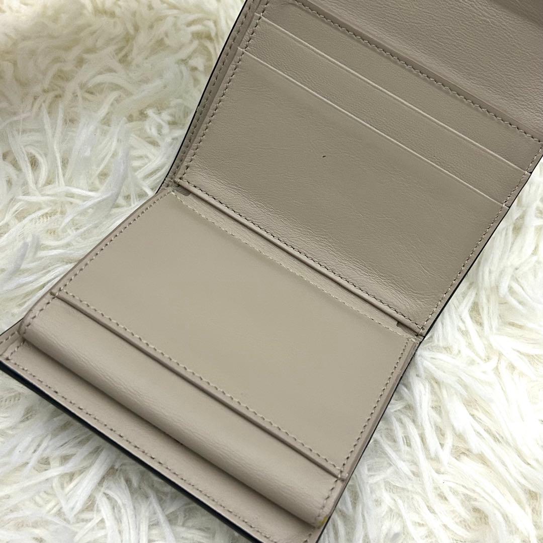 ［美品］CELINE スモール フォールデッドマルチファンクション 三つ折り財布