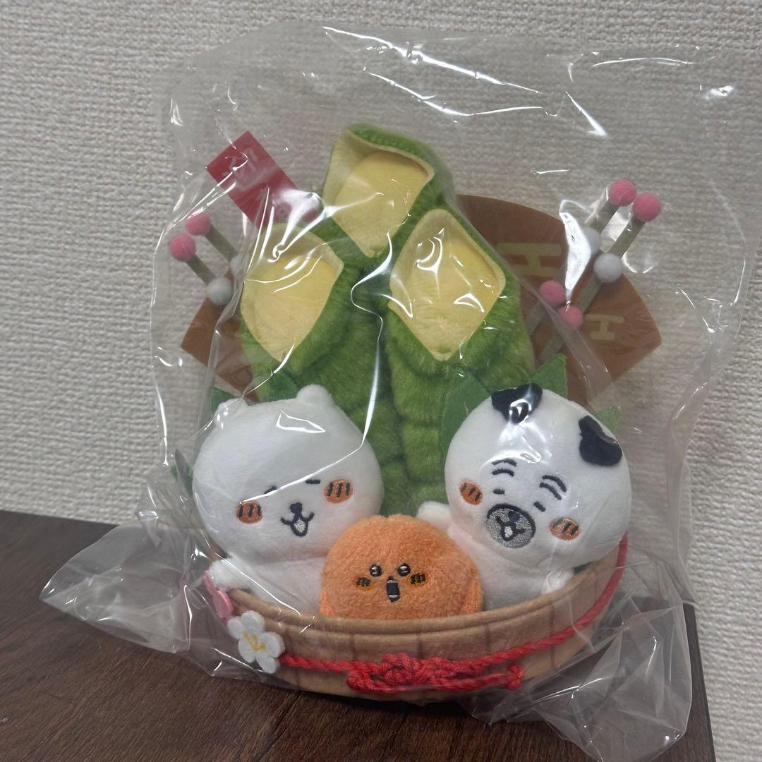 匿名配送 ナガノキャラクターズ 迎春かどまつぬいぐるみ ナガノのくま パグさん