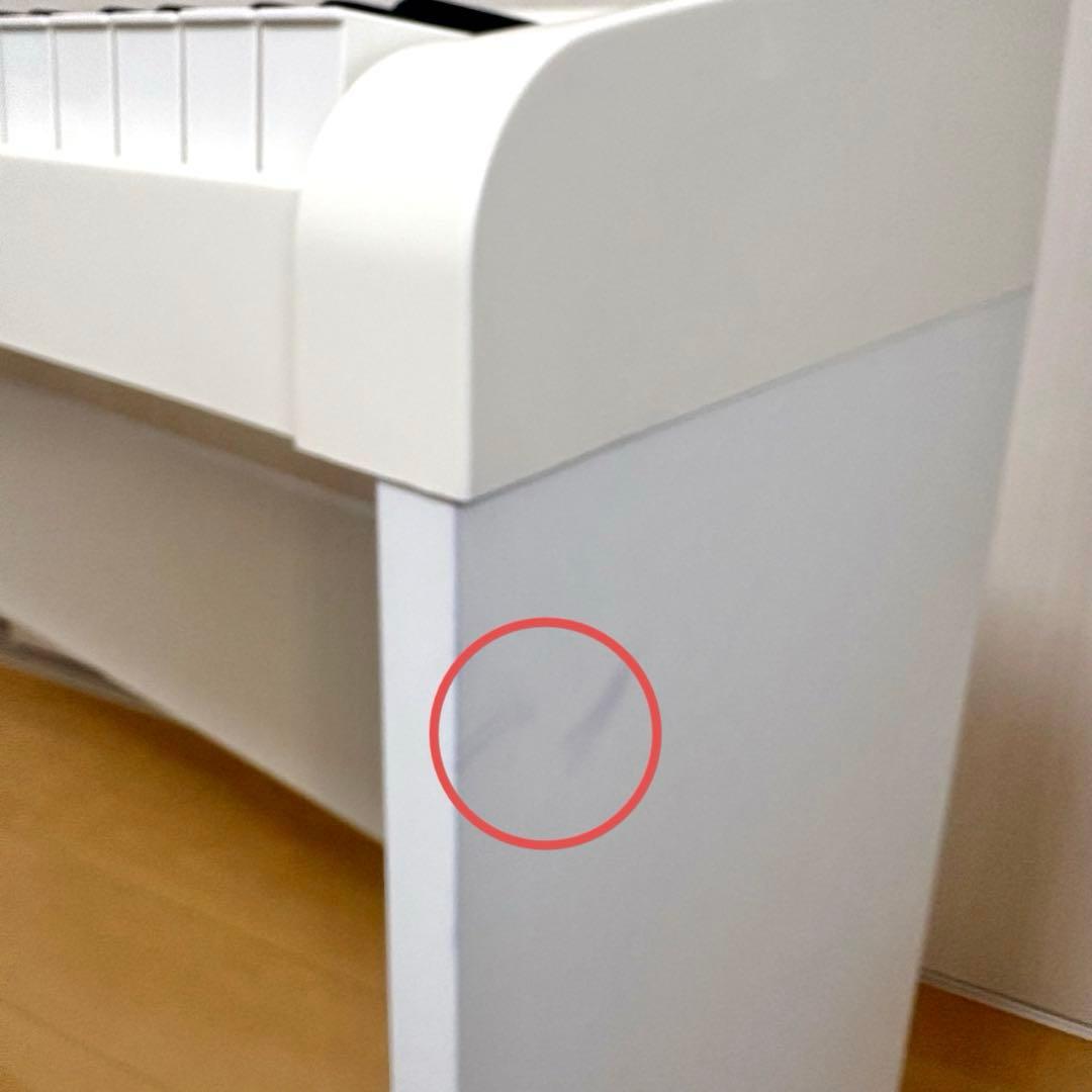 【完全動作品】KORG デジタルピアノ B1 ホワイト 88鍵盤 スタンド付き