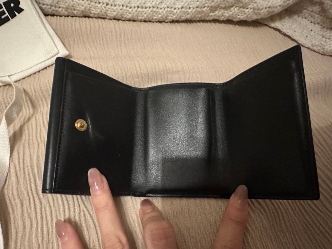 【美品】JIL SANDER 三つ折り財布 コンパクト Baby wallet
