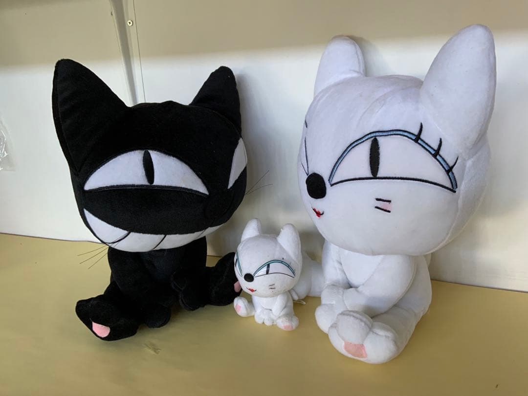 クロネコぬいぐるみ(旧キャラクター)非売品