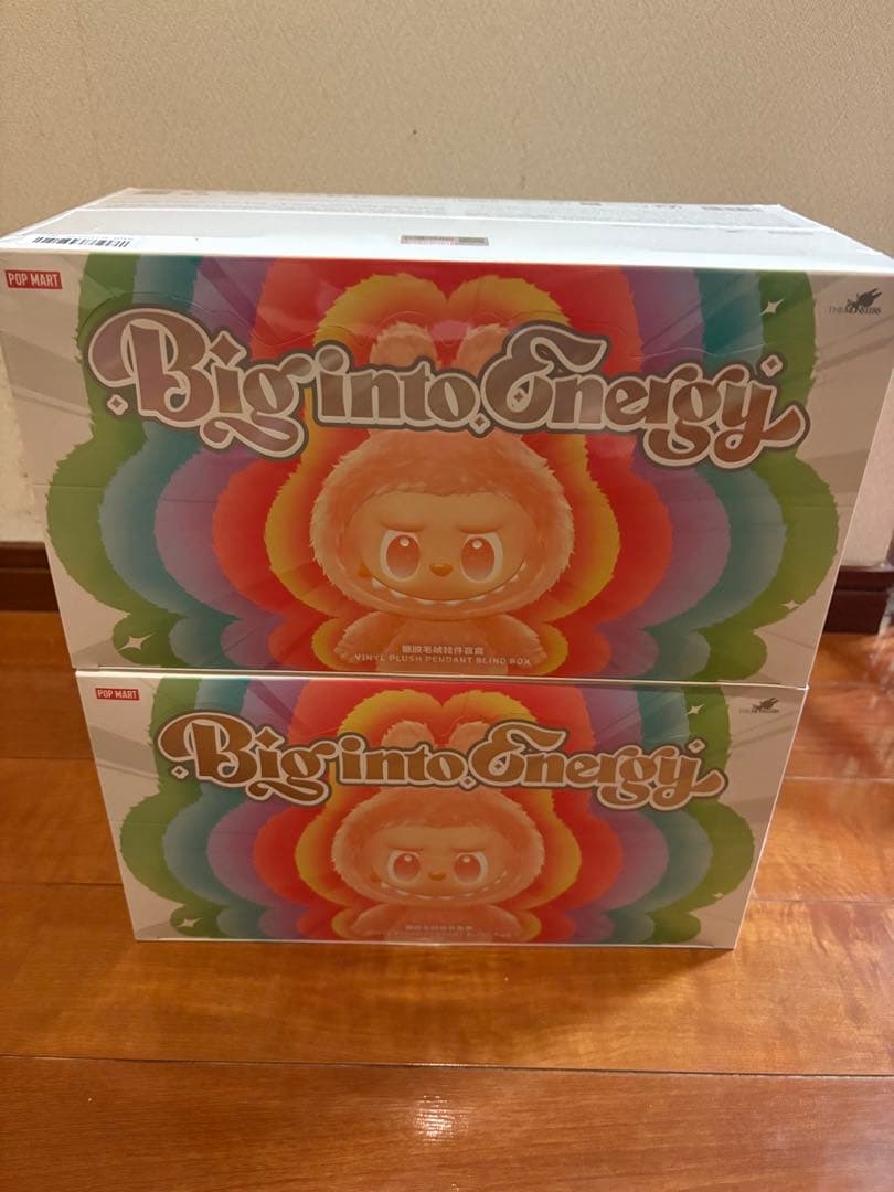正規品 Big into Energy Labubu 新品未開封アソート2BOX