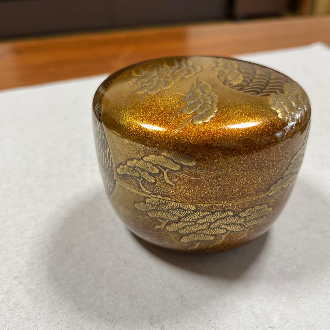 茶平一斎　平棗　棗　茶平　浜松金蒔絵　茶道具ブランド　能登輪島塗　茶道宗徧流