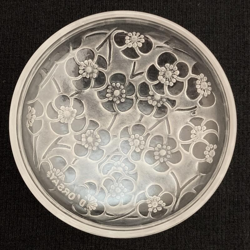 ルネ・ラリック パウダーケース LE LYS ドルセー（D'ORSAY)