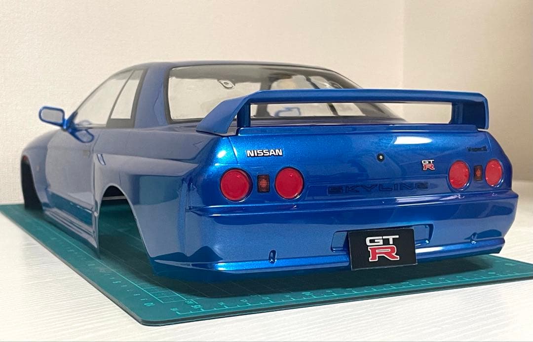タミヤラジコンボディ スカイラインGTR R32