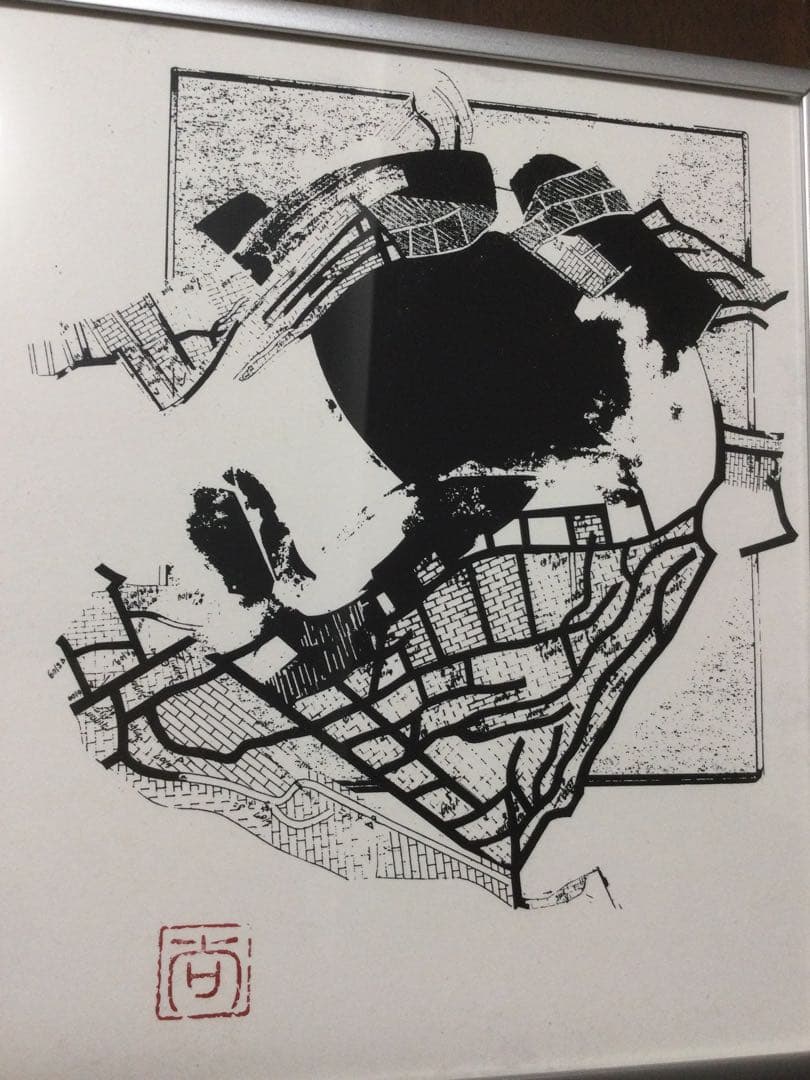 川辺尚美　シルクスクリーン