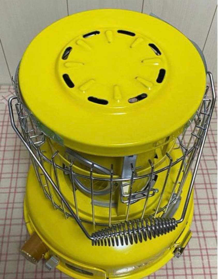 ⚫︎注意⚫︎センゴク　アラジン　ポータブルガスストーブ　カセットストーブ　イエロー