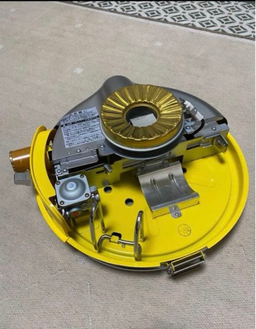 ⚫︎注意⚫︎センゴク　アラジン　ポータブルガスストーブ　カセットストーブ　イエロー