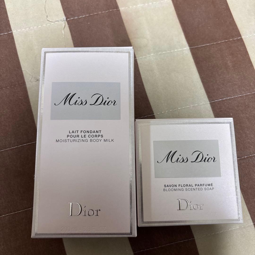 Miss Dior ボディミルク & 石鹸 セット