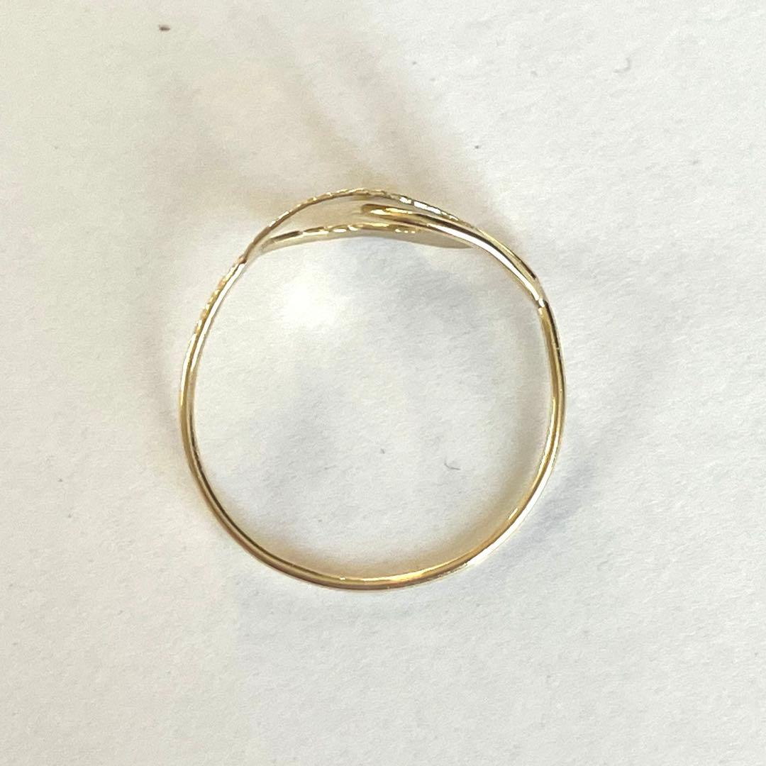 K18 18金　12号　リング　45