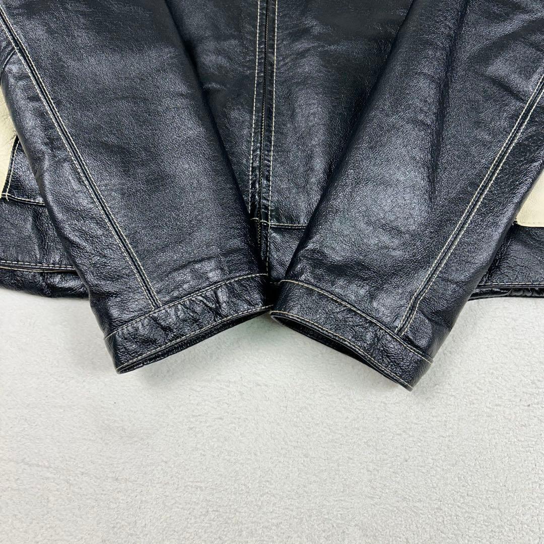 至高の逸品☆Wilsons lether カウレザーシングルライダースジャケット