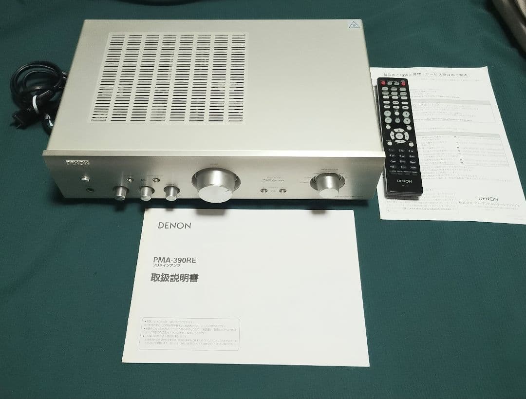 Denon プリメインアンプ PMA-390RE 　2014年製　ジャンク品