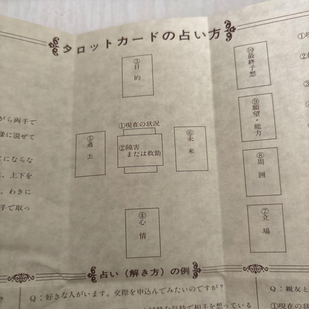 新品未開封 伝説のオウガバトル 超復刻版 タロットカード 非売品 セガサターン版