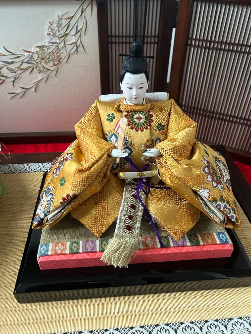 京都製 雛人形 男雛 女雛 セット　最終価格値下げ不可　1月5日まで！