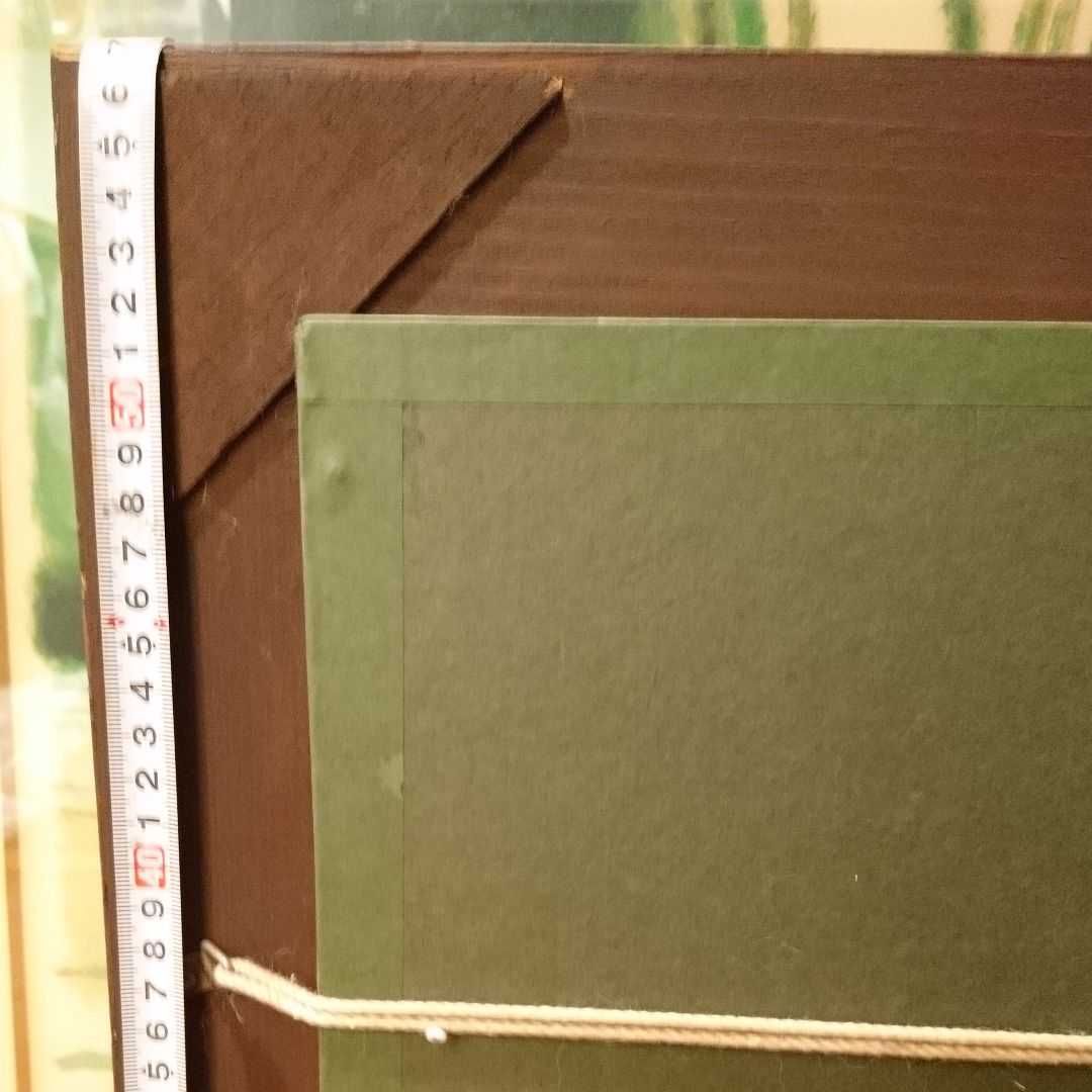 絵画 馬 額装油絵