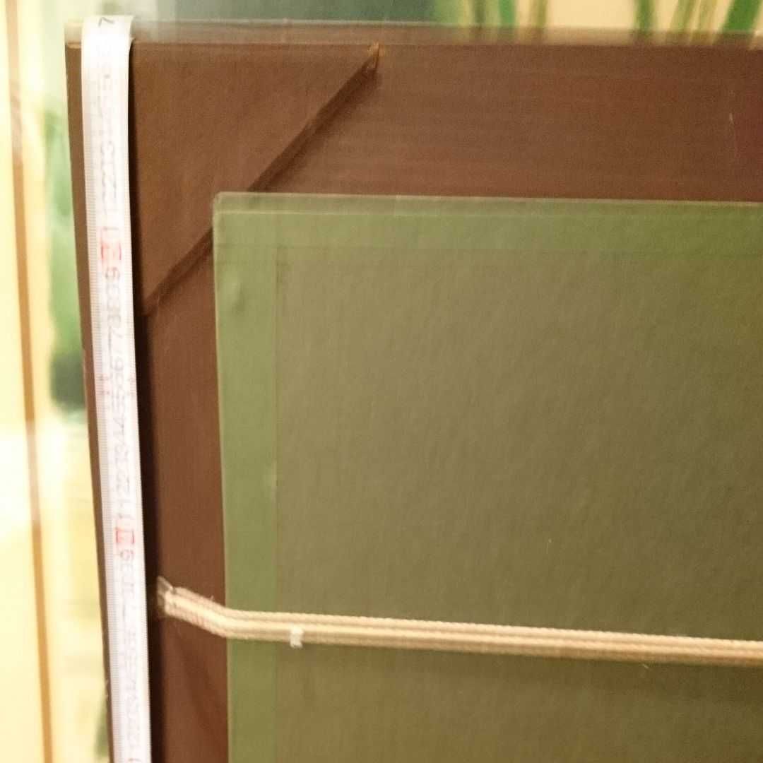 絵画 馬 額装油絵