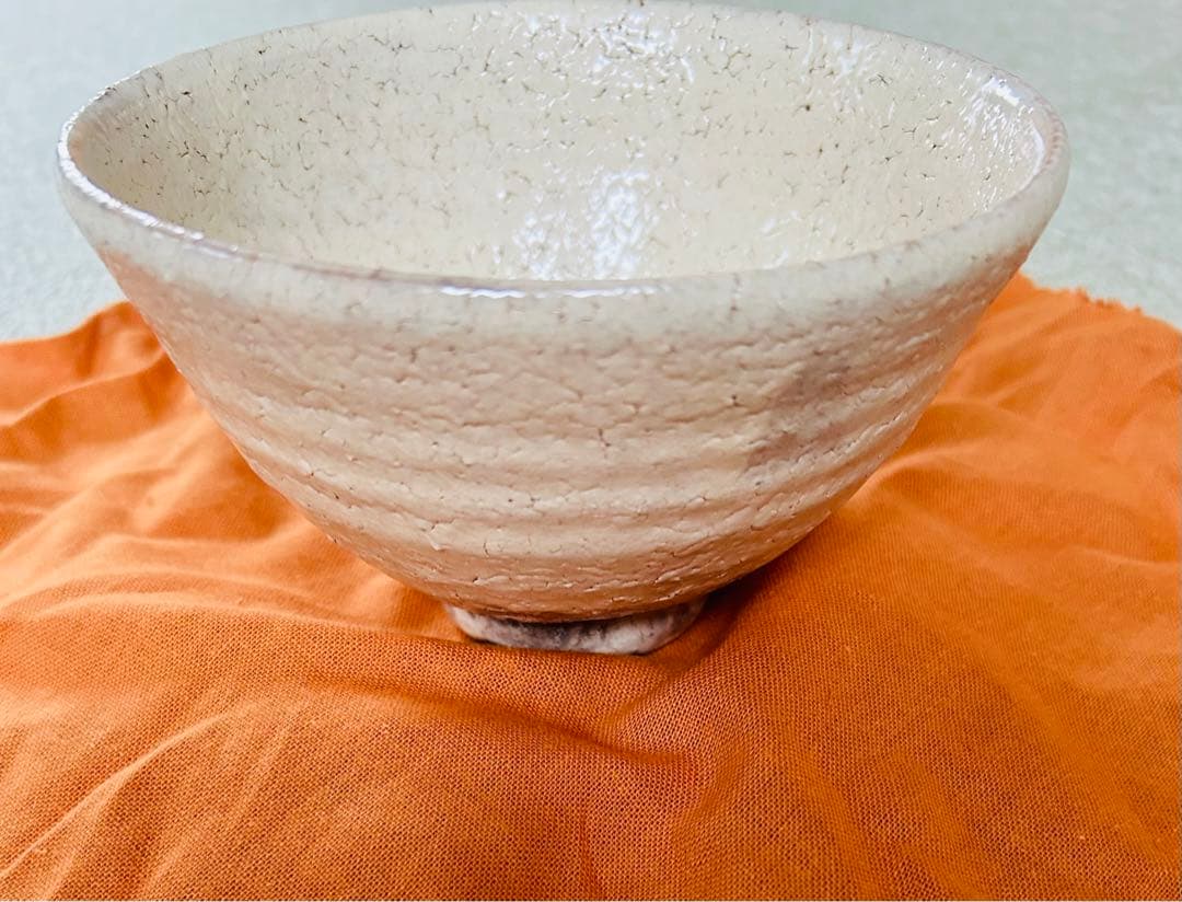 未使用品　萩焼　林紅陽　茶碗　茶道　表千家