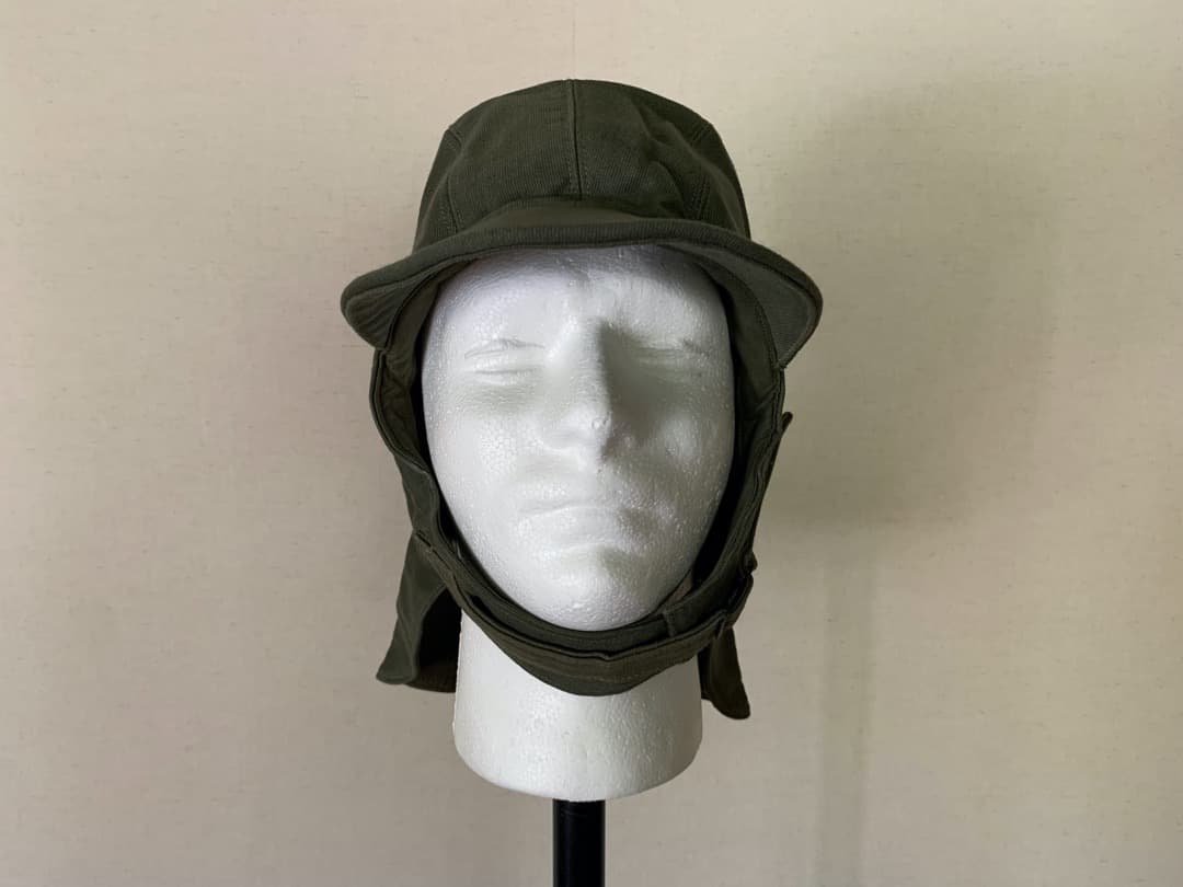 1940s 未使用 デッドストック 米軍 実物 USN デッキキャップ ③