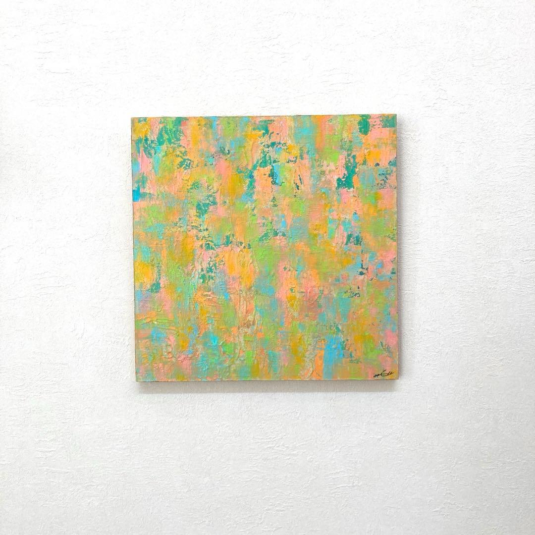 絵画 アートパネル ナチュラル 北欧 インテリア 抽象画 原画 ハンドメイド
