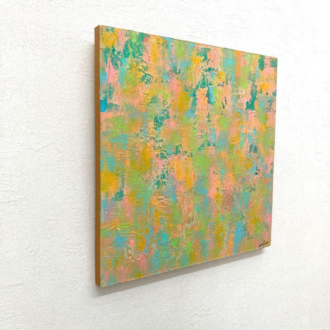 絵画 アートパネル ナチュラル 北欧 インテリア 抽象画 原画 ハンドメイド