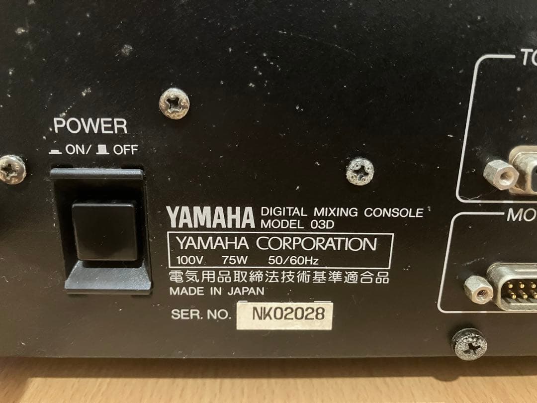 デジタルミキサー YAMAHA 03D