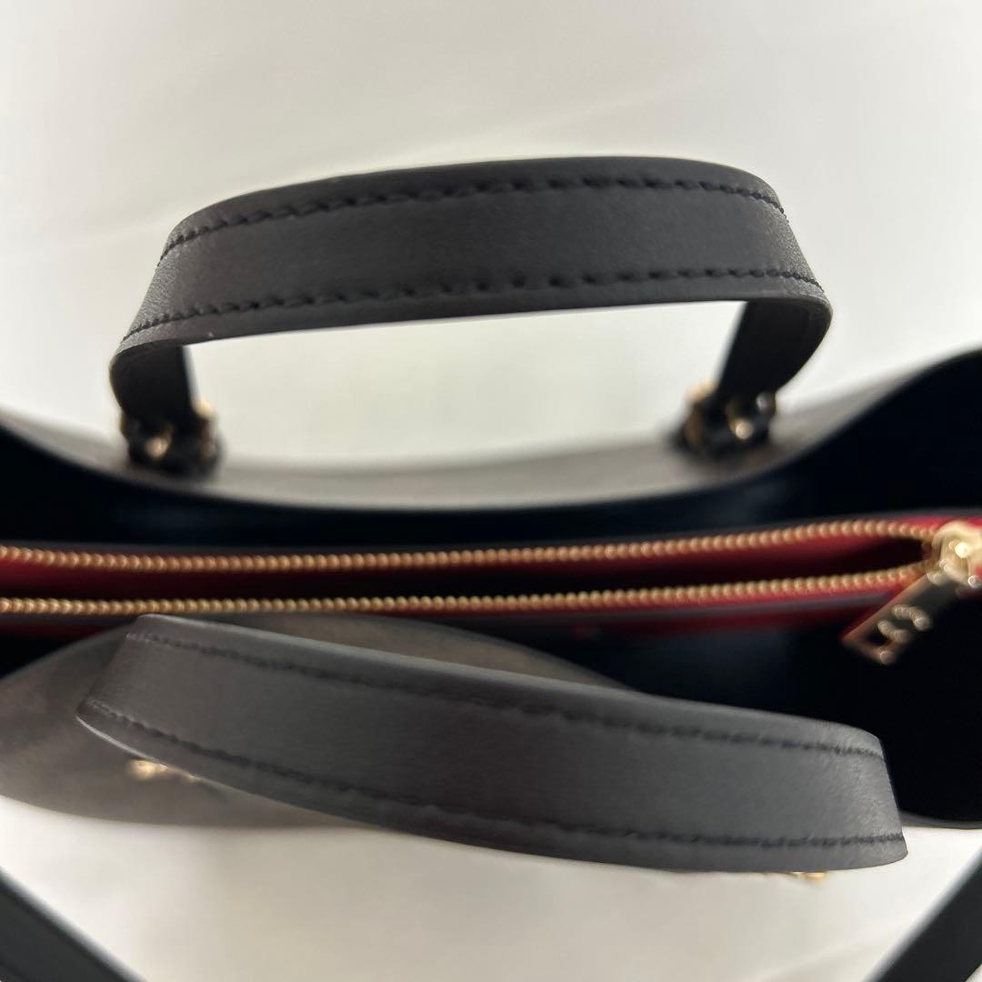 コーチハンドバッグ　Ｃ4250 ダークブラウン2WAYバッグ　ショルダーバッグ