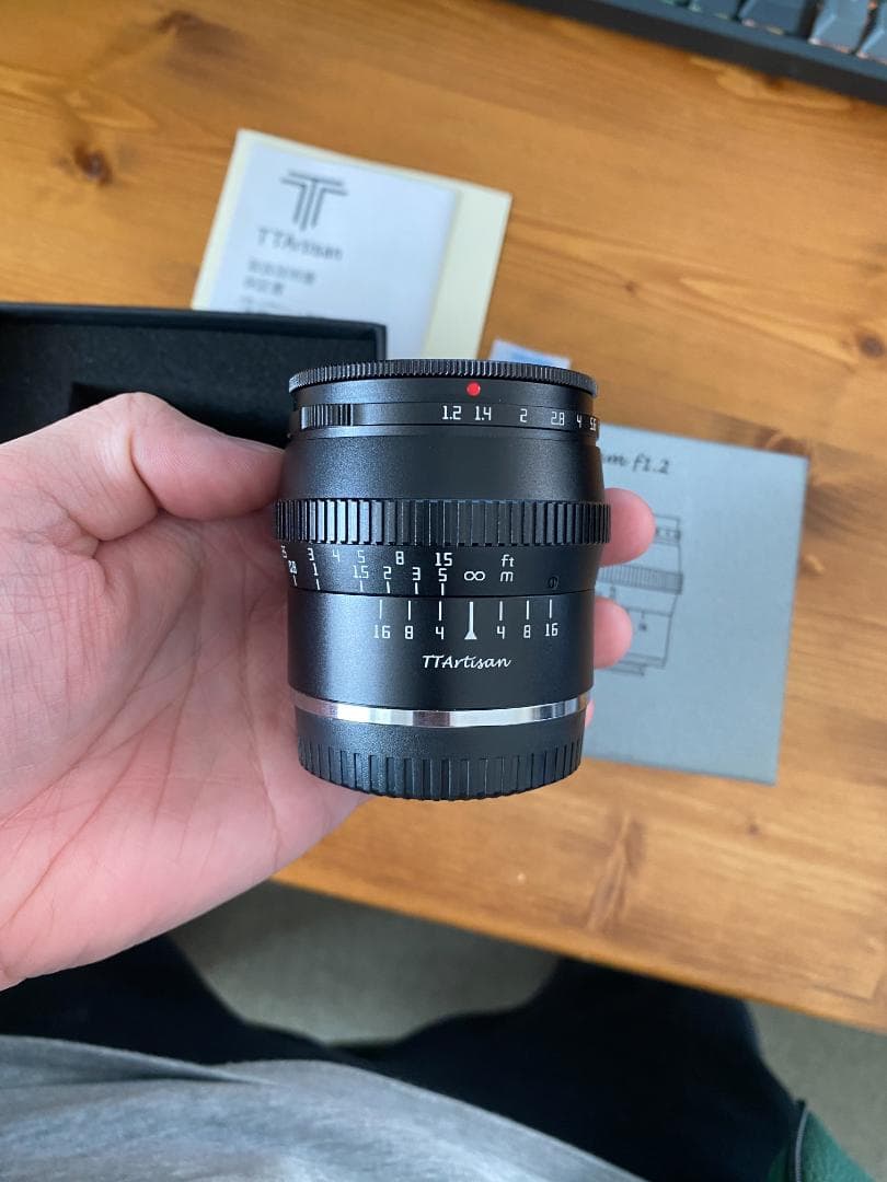 TTArtisan 50mm F1.2 C (フジフイルムX用)