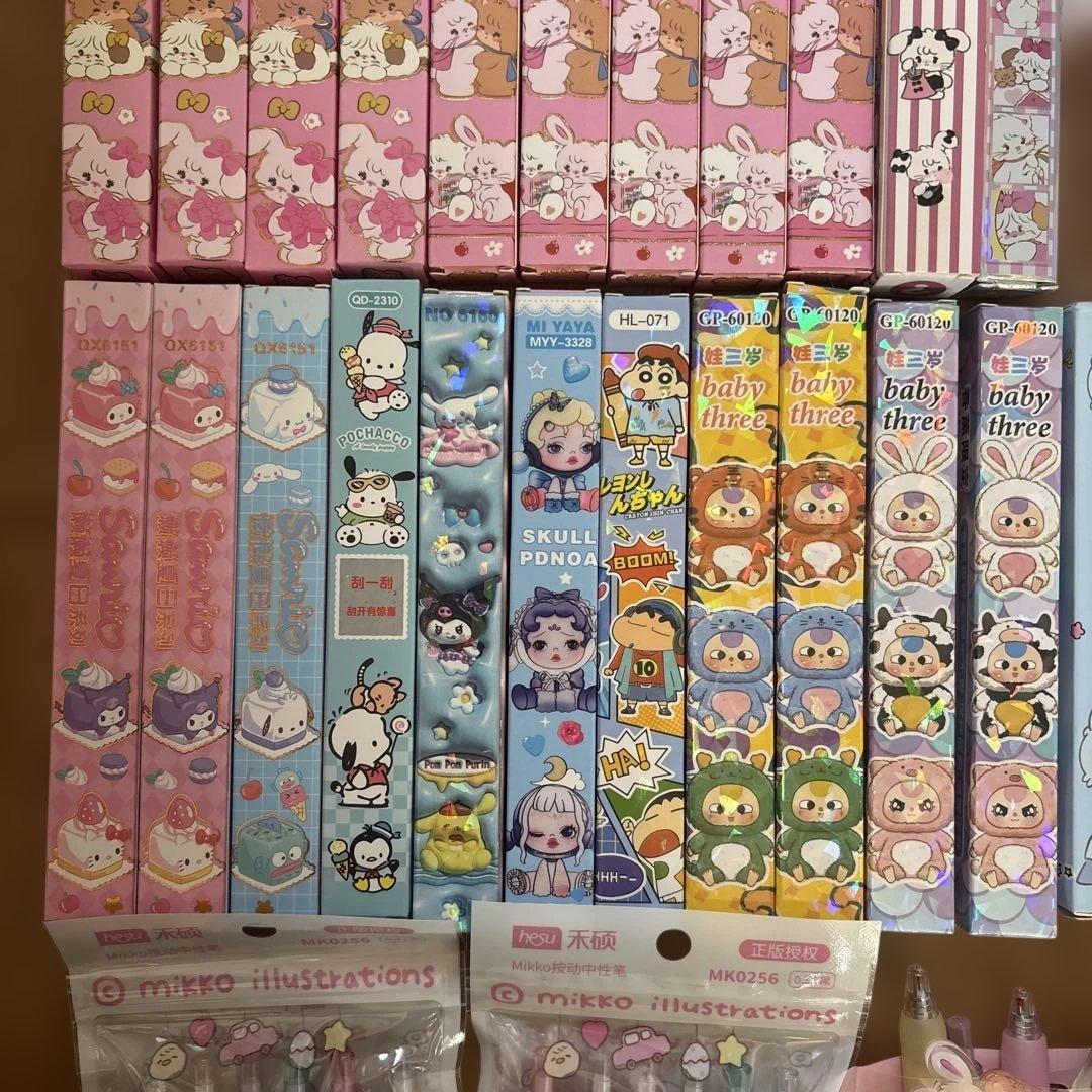 キャラクターボールペン87本セット