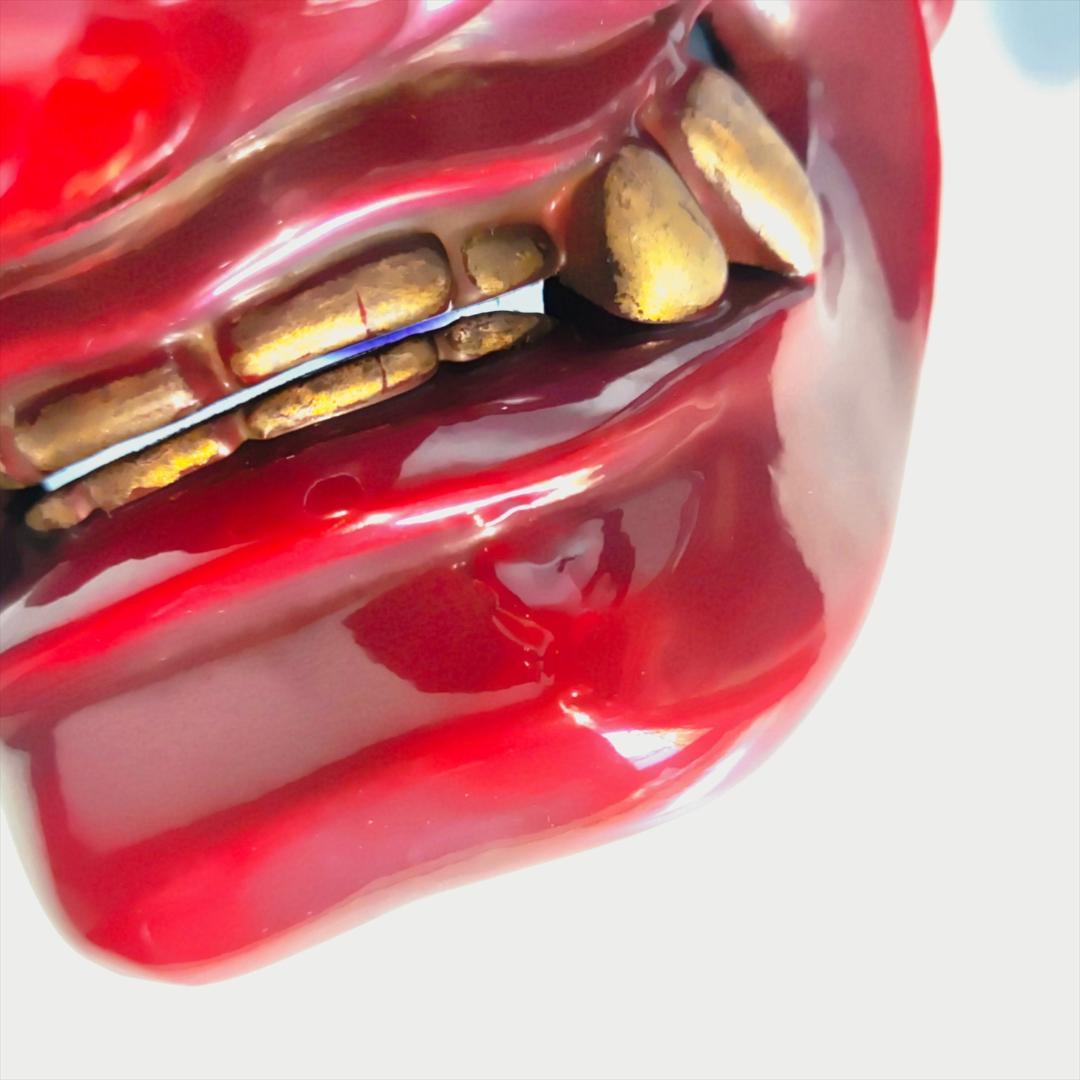 双藝社 吉備のおもて 古楽面 5 猿田彦 （さるだひこ）