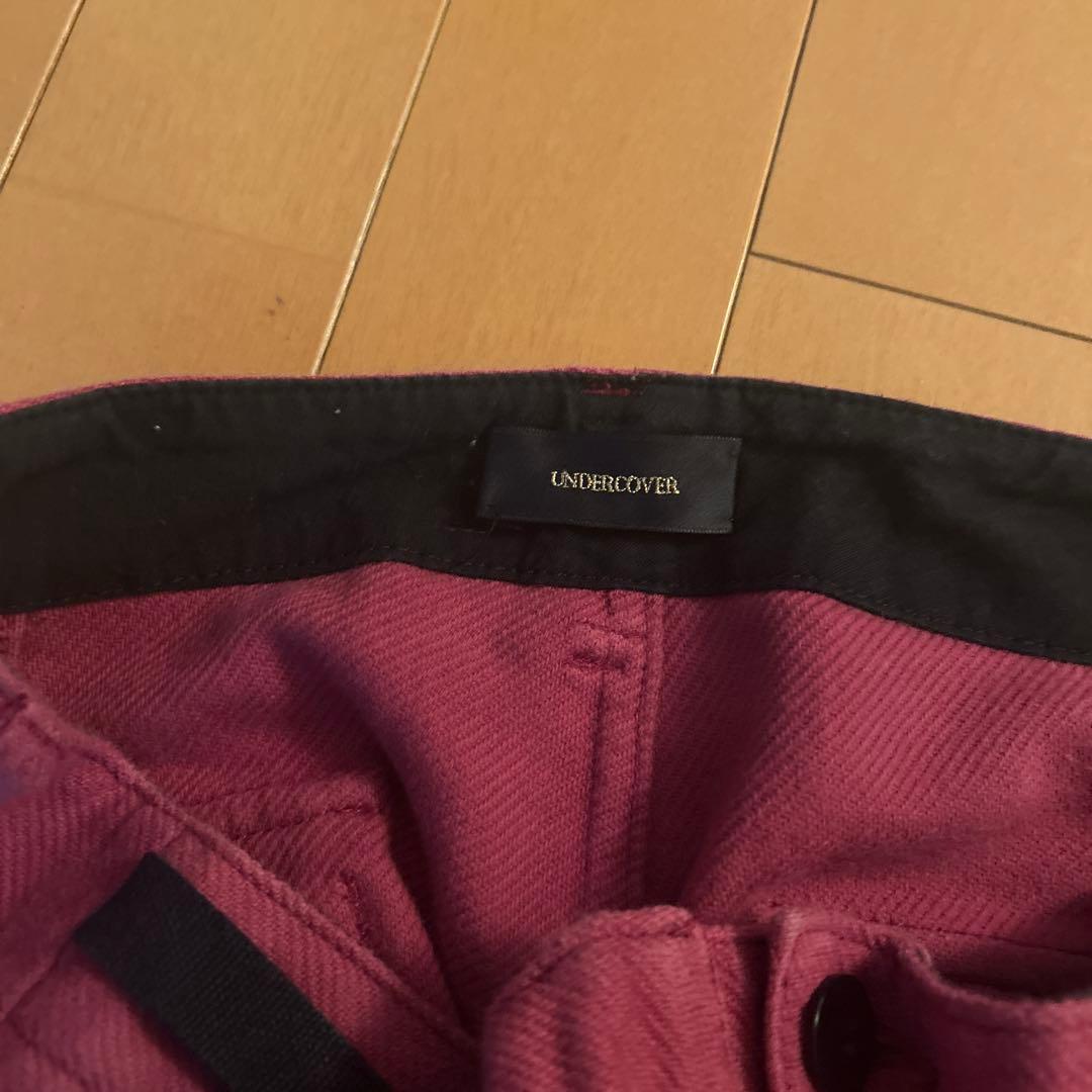 アンダーカバー18ss未使用チノパン！