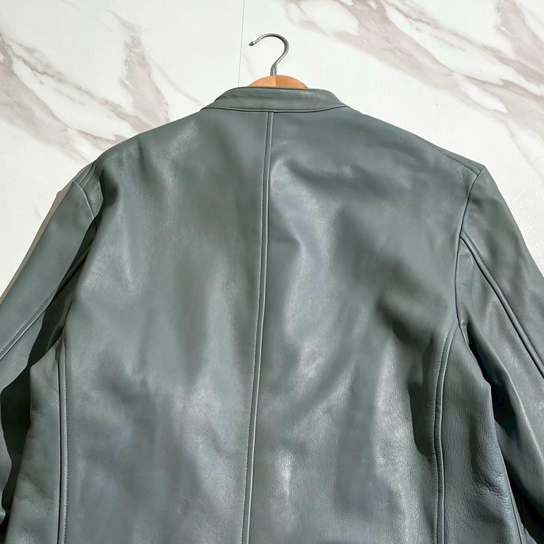 【希少✨3XLサイズ】メンズメルローズ ラムレザー ライダースジャケット