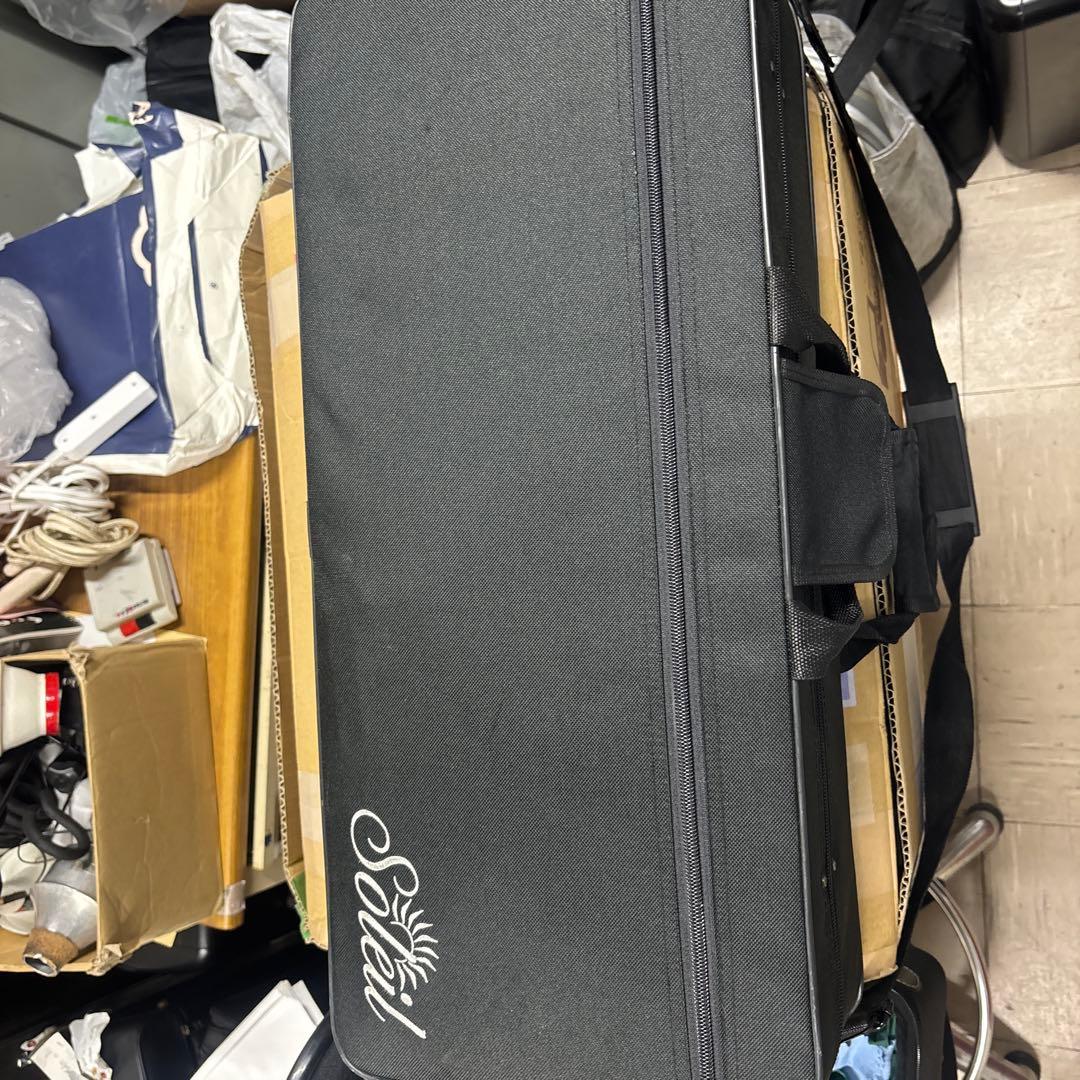 Soleil ゴールド サックス ケース付き