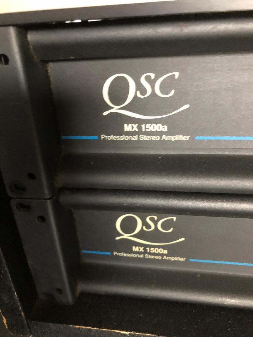 QSC MX 1500a プロフェッショナルステレオアンプ