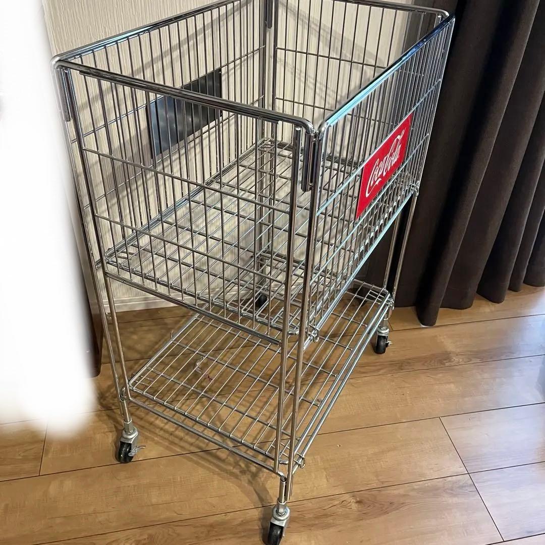 希少　コカコーラ　メタルラック　ワゴンラック