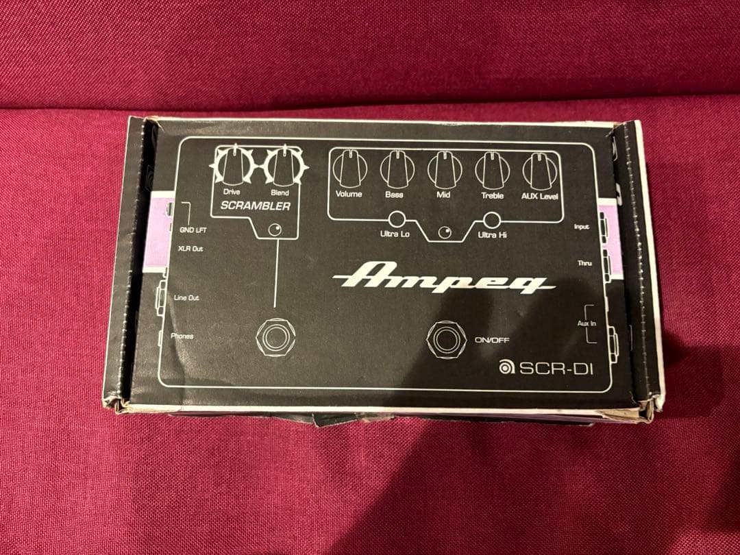 Ampeg SCR-DI ベースエフェクター