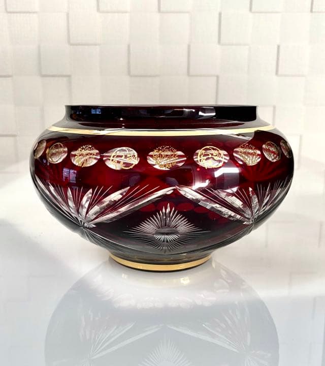 薩摩切子 薩摩切子を復刻された大阪カメイガラスの製品 薩摩切子工芸品