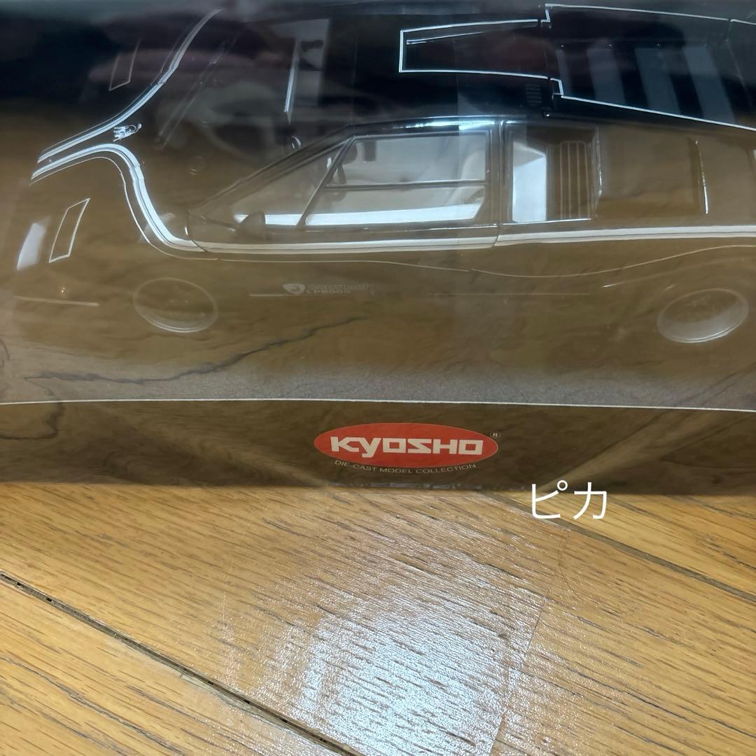 京商ランボルギーニ、カウンタックLP500 Rブラック1:18