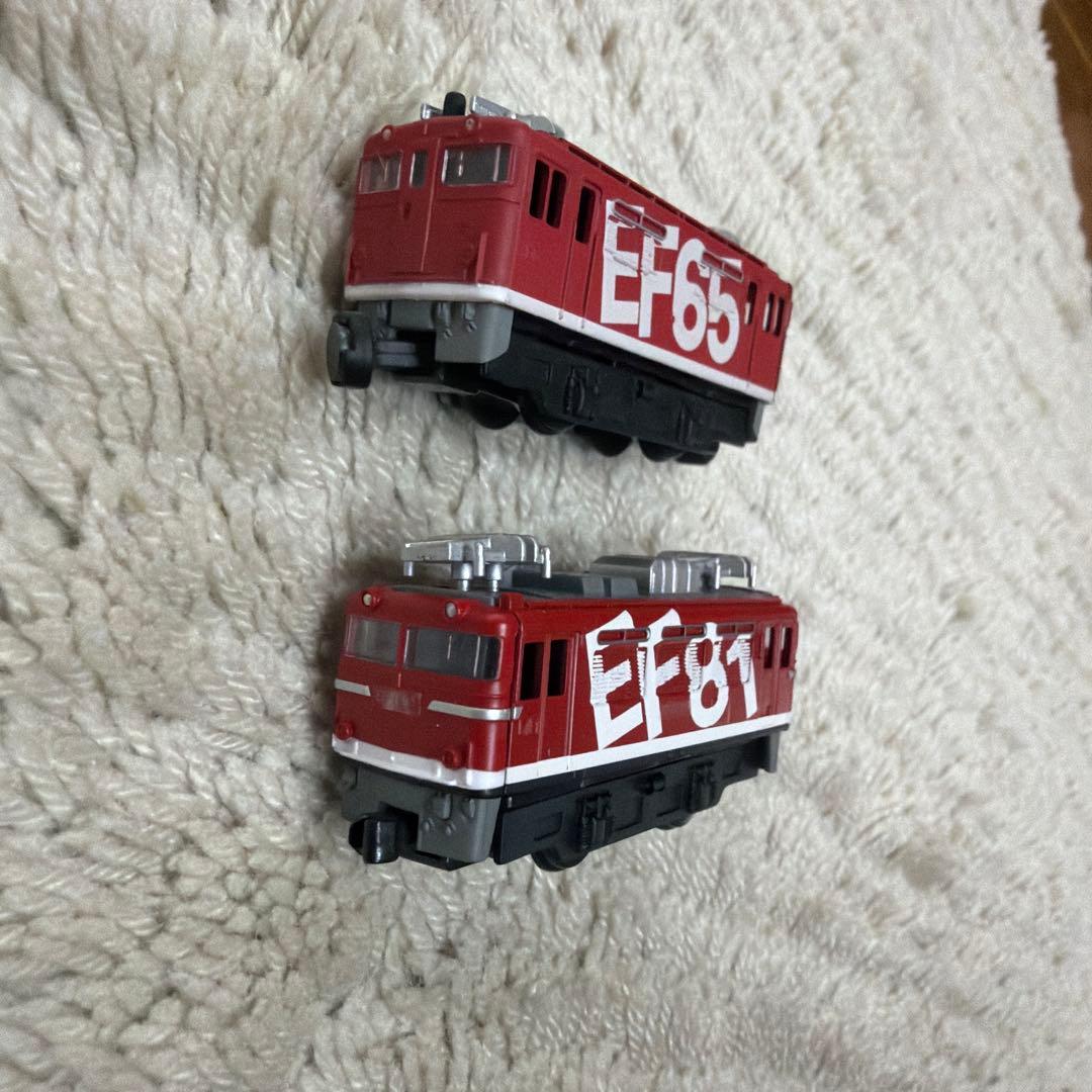レインボー　EF65　EF81　計2両　Bトレインショーティー