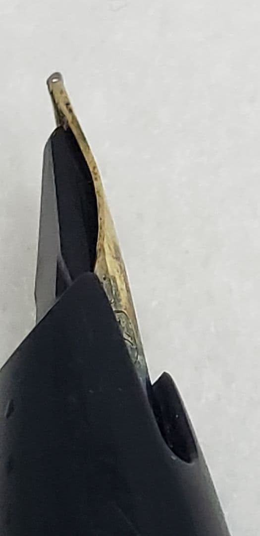 廃盤 年代物 デスクペン 万年筆 14K 2本 ジャンク