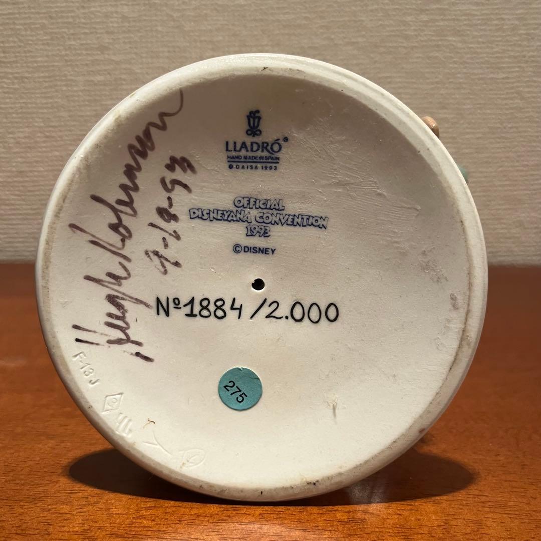 限定　2000体　リヤドロ　ピーターパン　ディズニー　コラボ　人形　陶器　置物