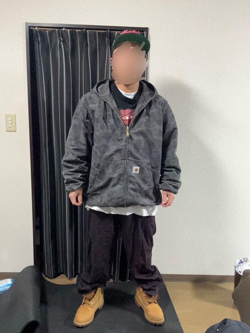 ダック　アクティブジャケット　camo duck カーハート