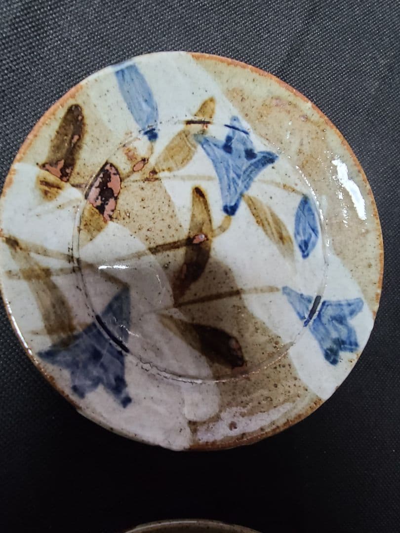 須田菁華造乾山写絵替銘々皿4客