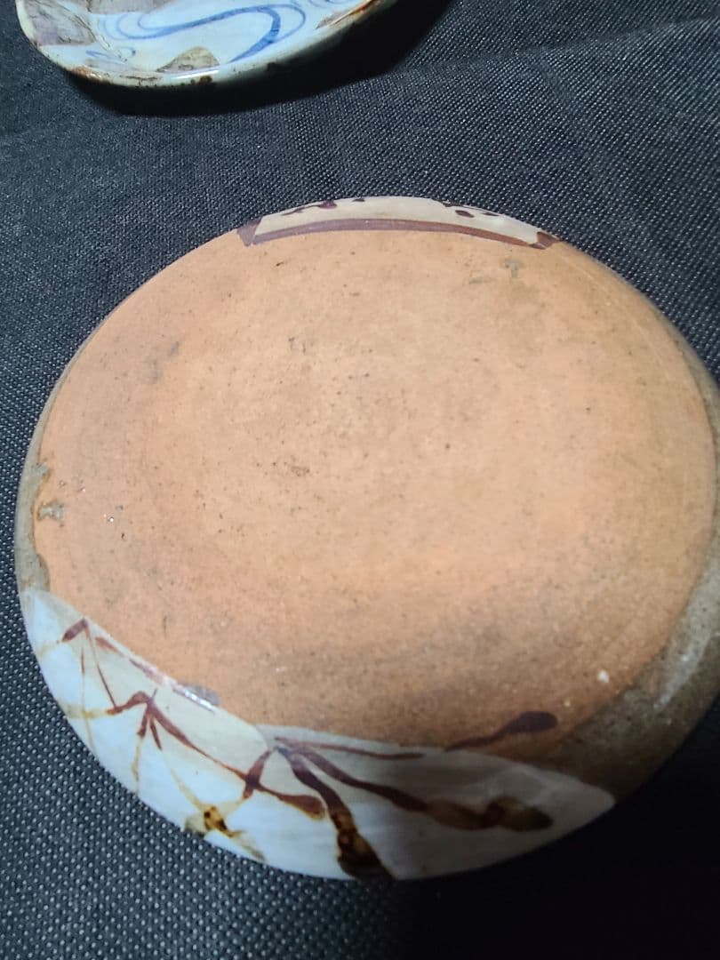 須田菁華造乾山写絵替銘々皿4客