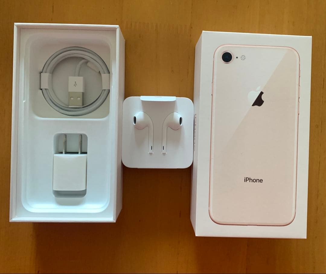 iPhone 8 64GB ジャンク　動作良好　箱付属品あり　一部使用不可