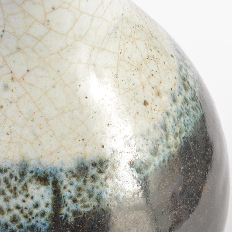 瀬戸焼　古瀬戸　徳利　壷　時代箱付　C　R6594