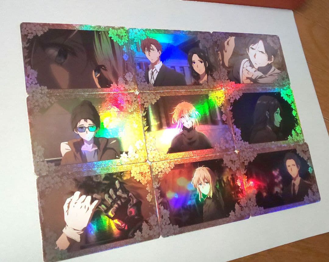 ヴァイオレット・エヴァーガーデン　中国限定　海外限定　カードセットボックス付き