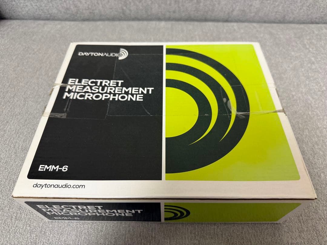 【美品】Dayton Audio EMM-6 コンデンサーマイク