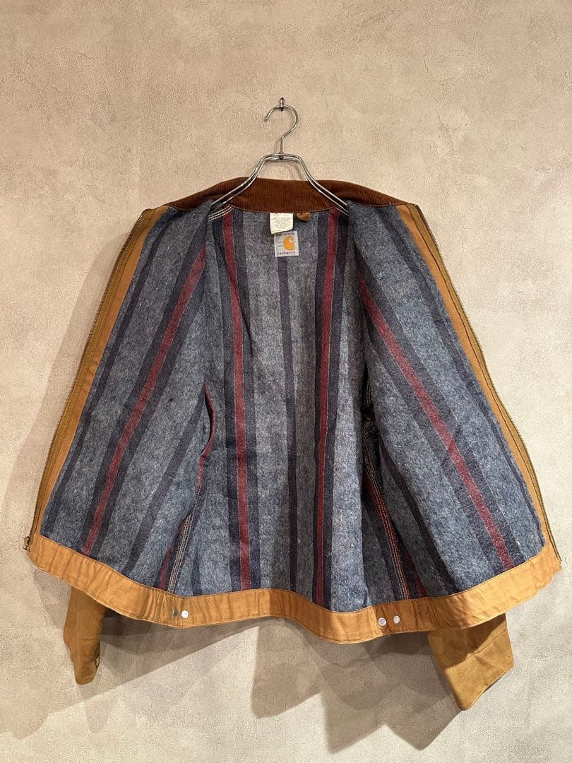 Carhartt デトロイトジャケット 80s USA製 100周年記念 星タグ