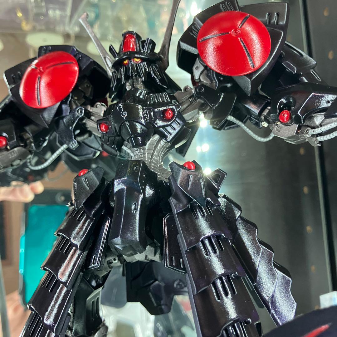 ジャンク品、ボークス1/100バッシュザブラックナイト　レジンキャスト完成品