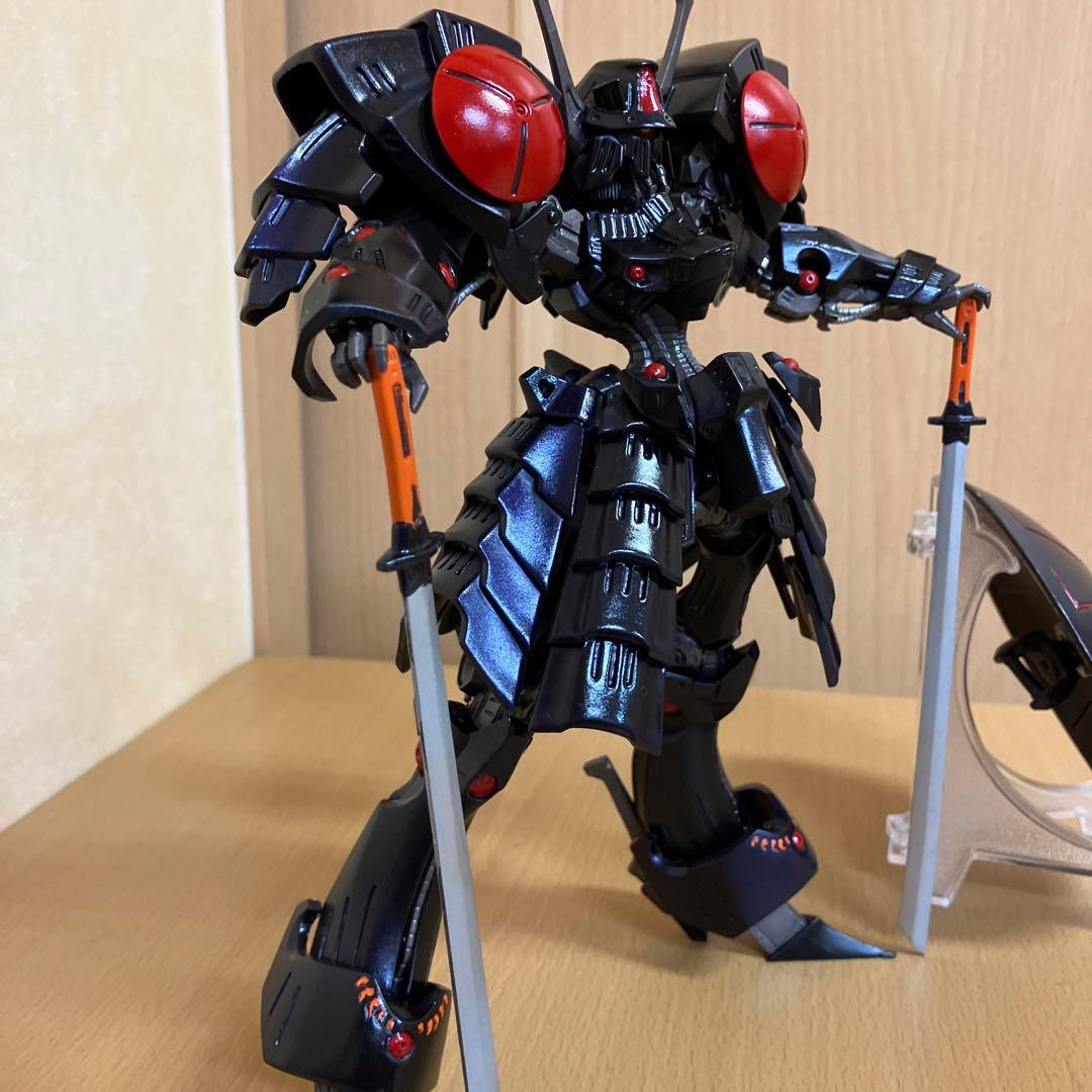 ジャンク品、ボークス1/100バッシュザブラックナイト　レジンキャスト完成品